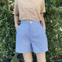 Lila Gingham Shorts