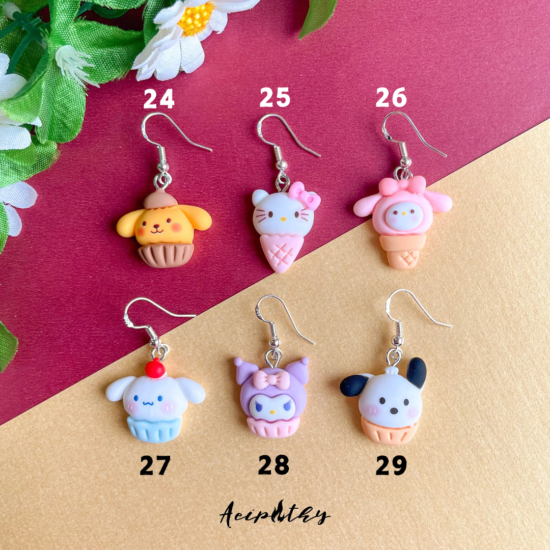 Sanrio Dessert Earrings