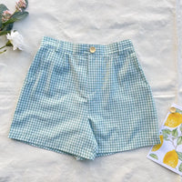 Lila Gingham Shorts