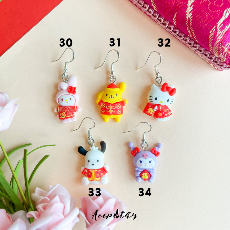 Sanrio CNY Earrings