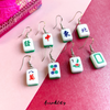 CNY Mahjong Earrings