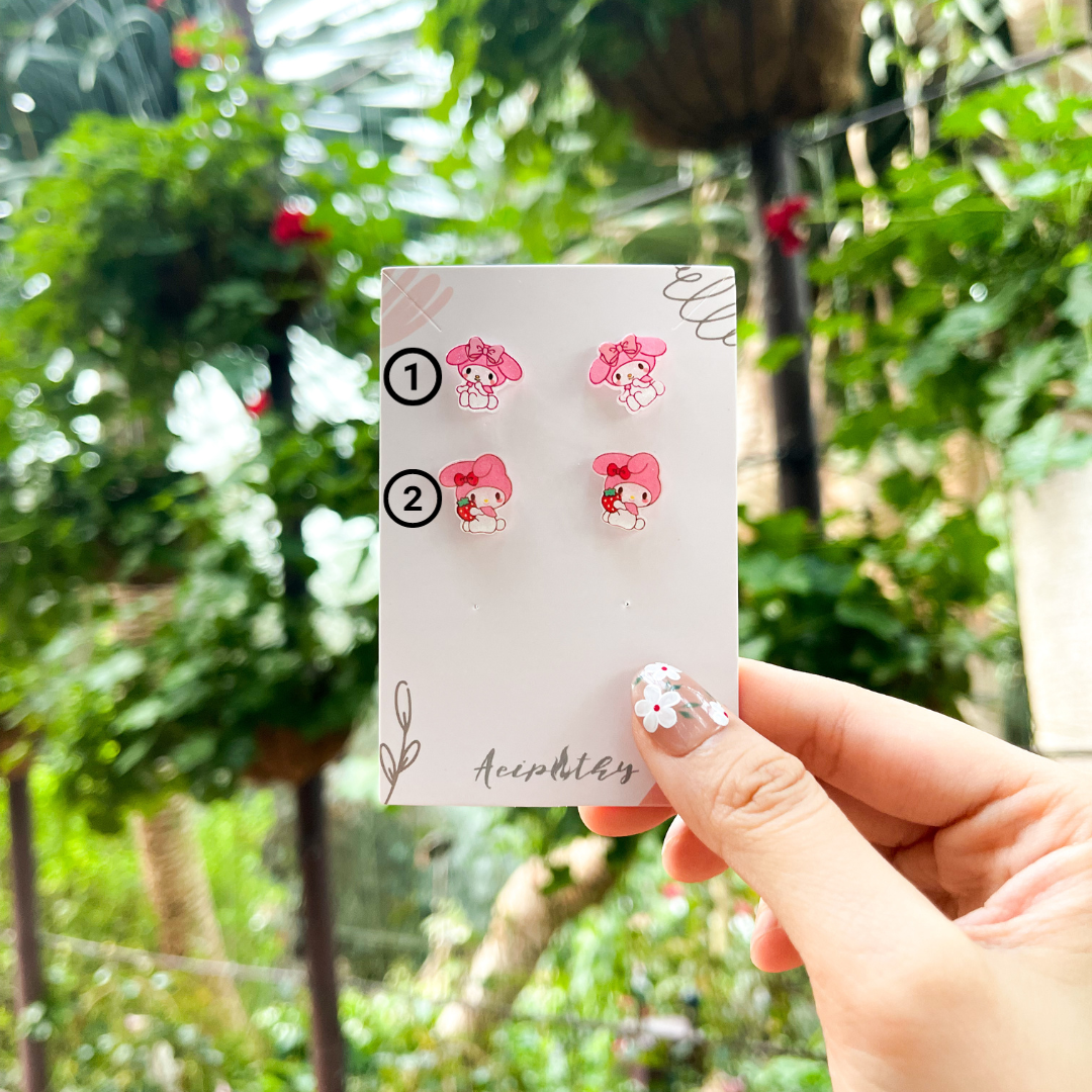 My Melody Ear Studs (2 Designs)