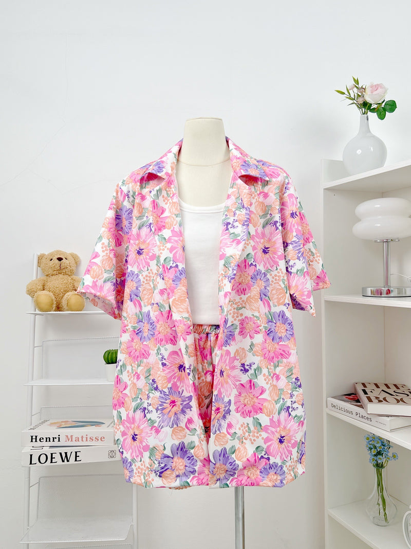 [PO] Floral Two-Piece Set (6 Designs)