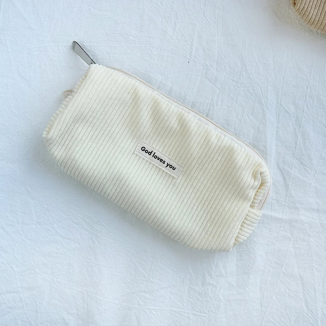 Blessings Corduroy Pouch