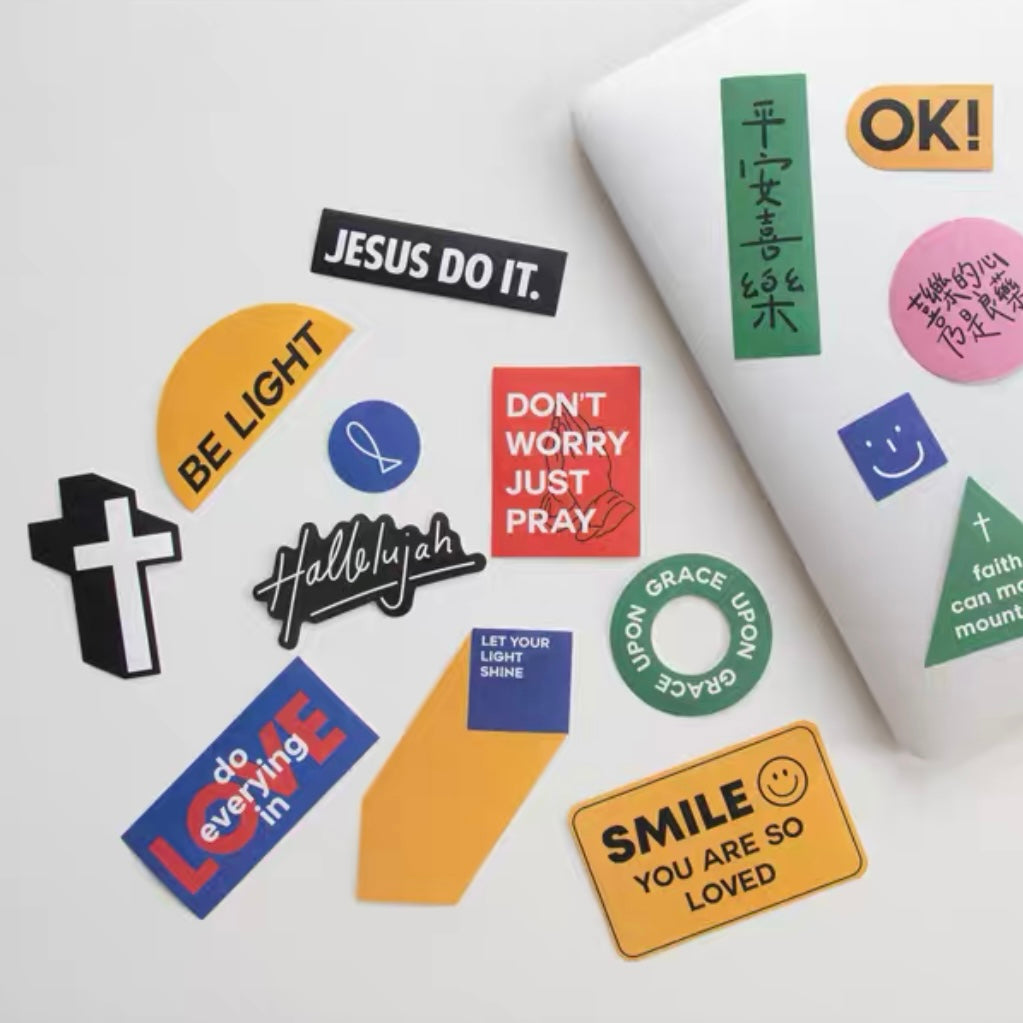 Christian Sticker Packs (6 Designs)