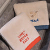 Love & Peace Hand Towels