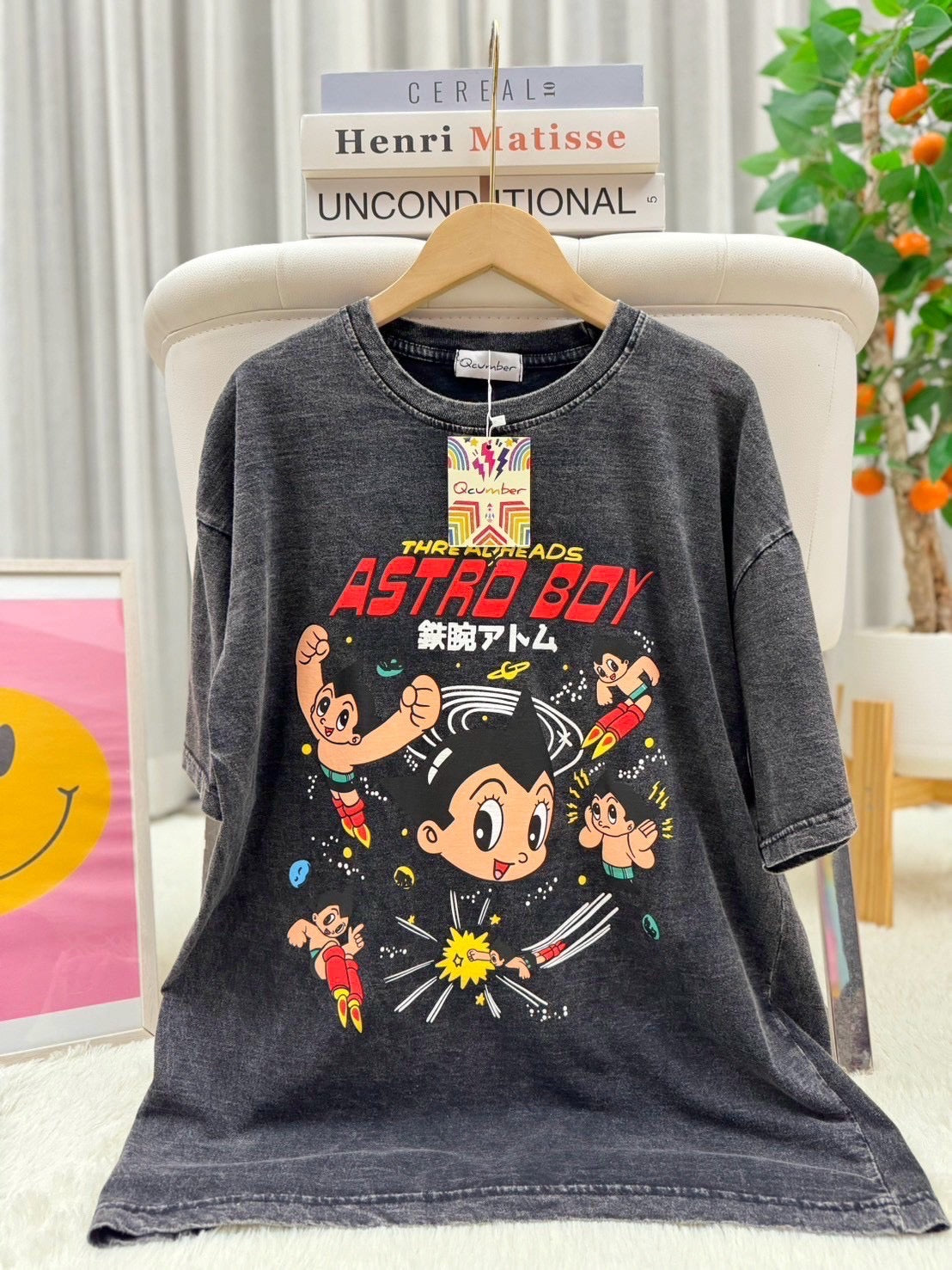 Astroboy Acid Wash Tee