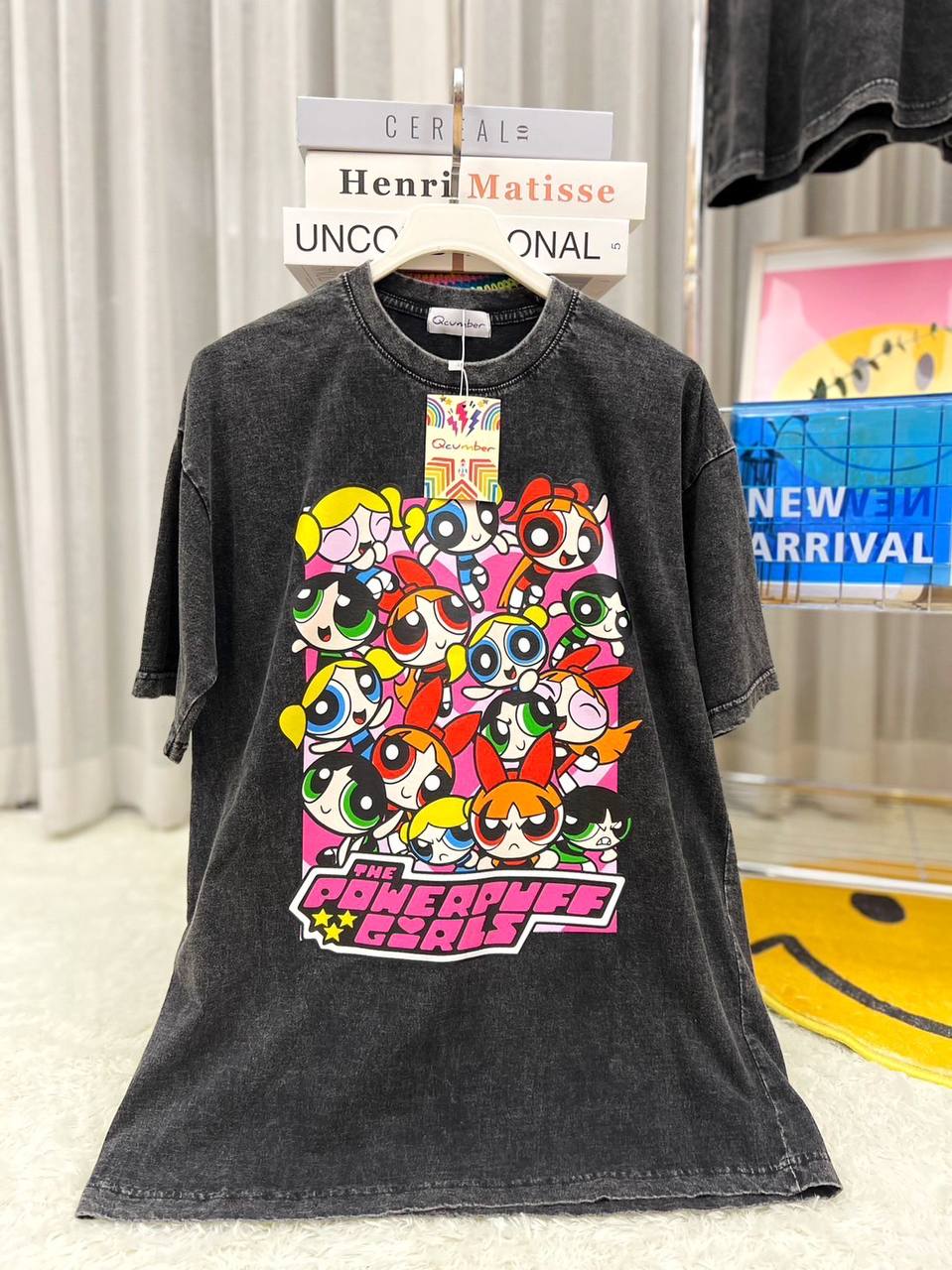 Powerpuff Girls Acid Wash Tee