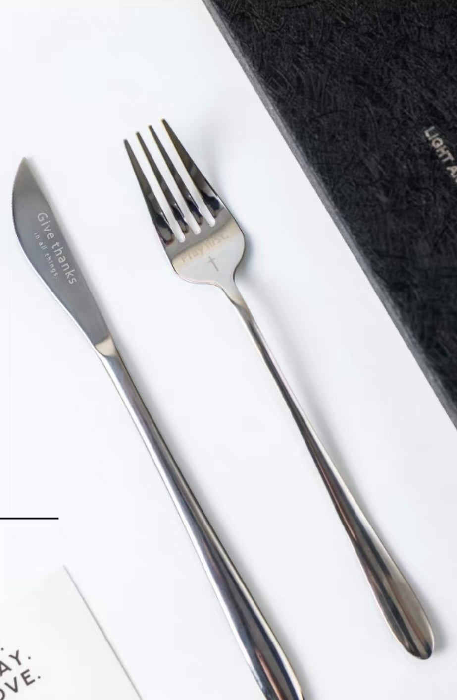 Give Thanks Cutlery Set