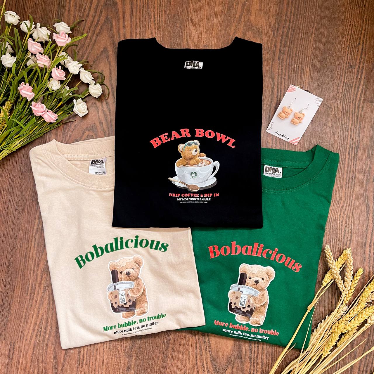 Boba Bear Oversized Tee
