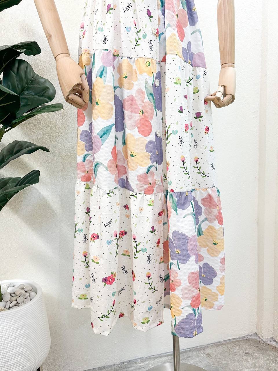 Angelica Patchwork Dress