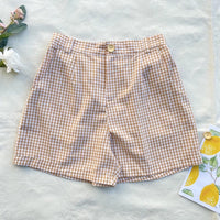 Lila Gingham Shorts