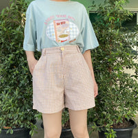 Lila Gingham Shorts