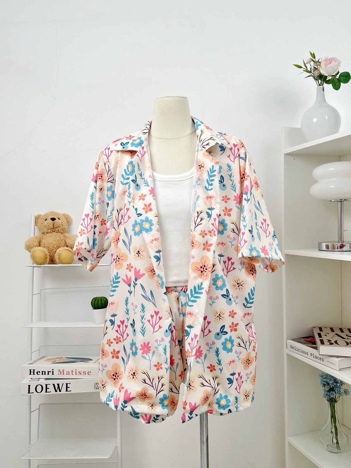 [PO] Floral Two-Piece Set (6 Designs)