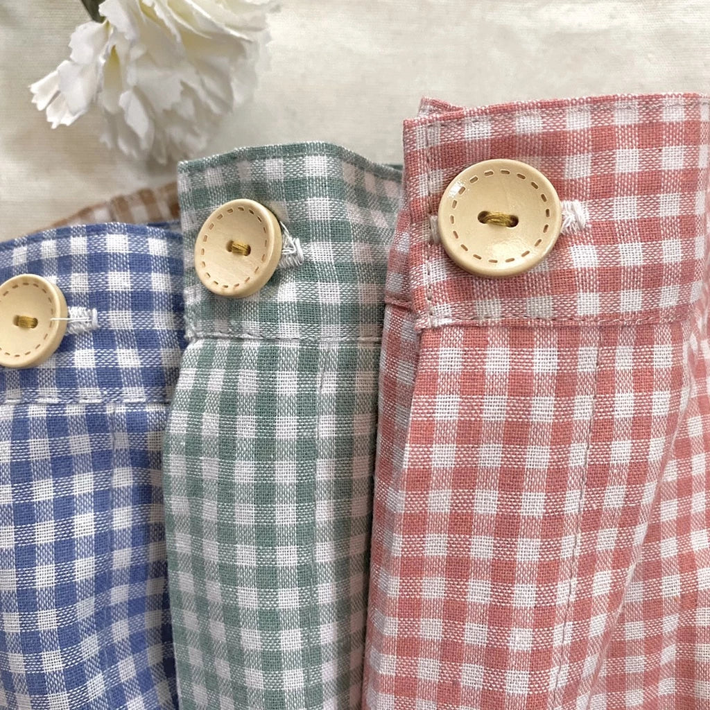 Lila Gingham Shorts