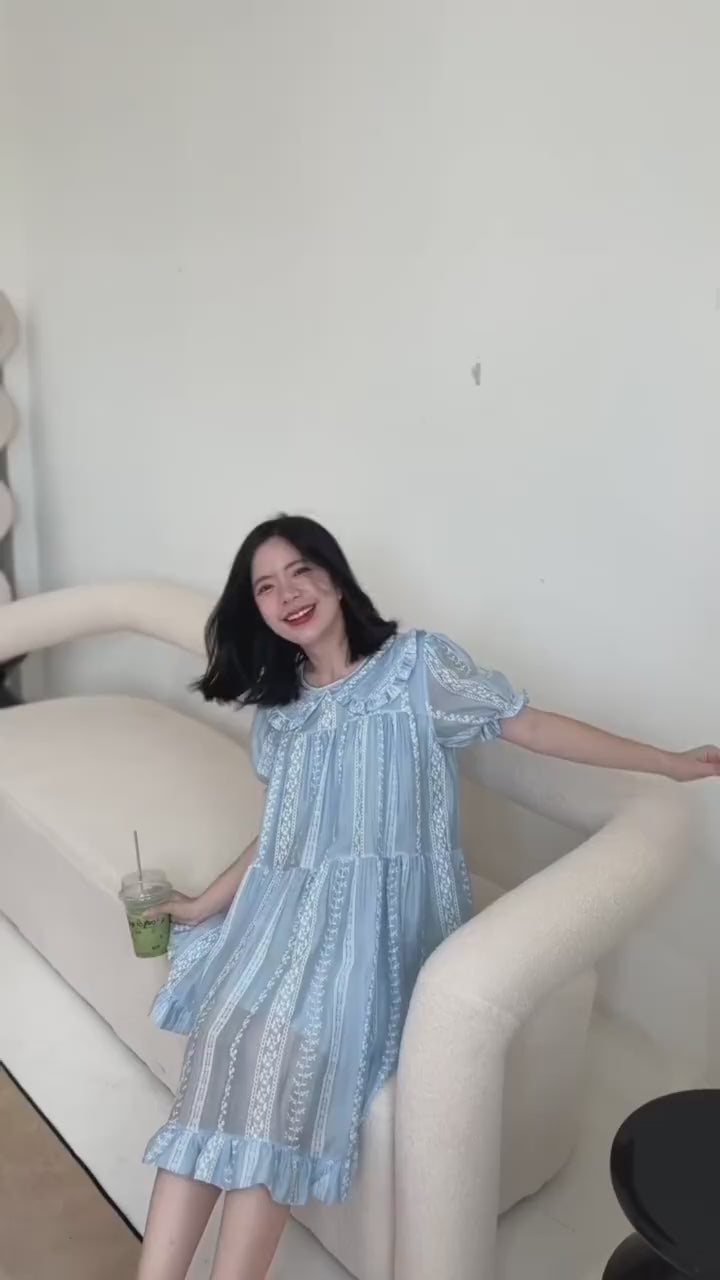 Daisy Embroidered Dress video