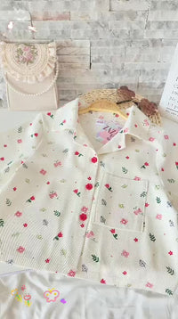 Mabel Printed Denim Shirt video