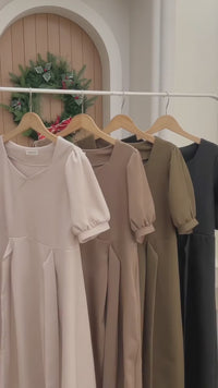 Gigi Square Neck Maxi Dress video