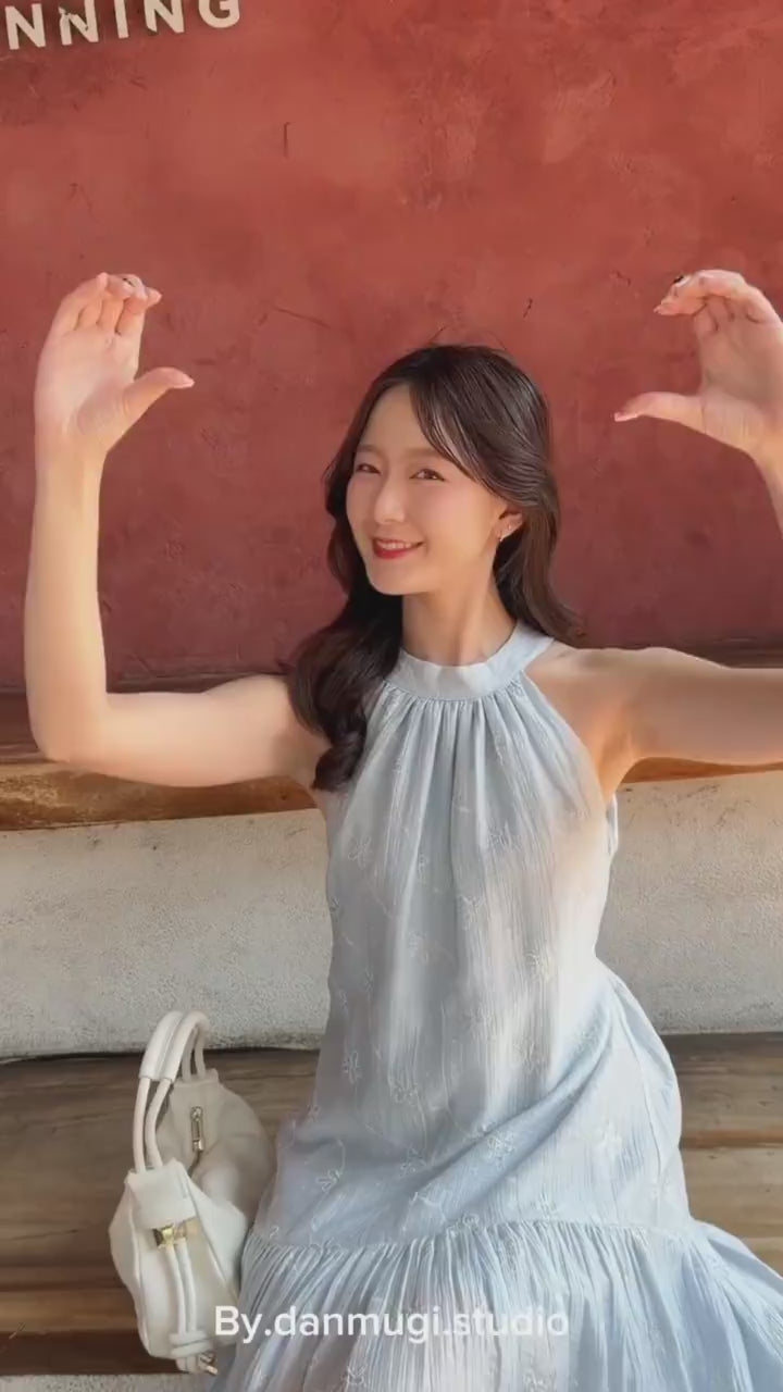 Leilani Halter Dress video