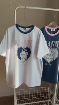Marie Heart Oversized Tee video
