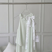 Belle Bow Lace Maxi Dress