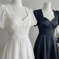 Sienna Sweetheart Puff Mini Dress