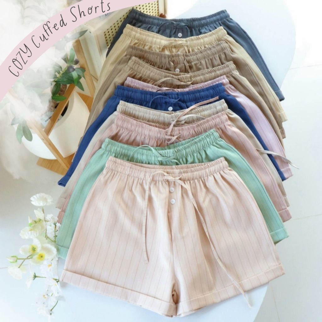 Lola Cozy Stripe Shorts - all colours