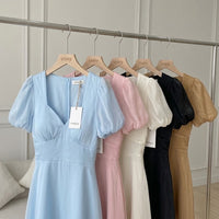 Sienna Sweetheart Puff Mini Dress