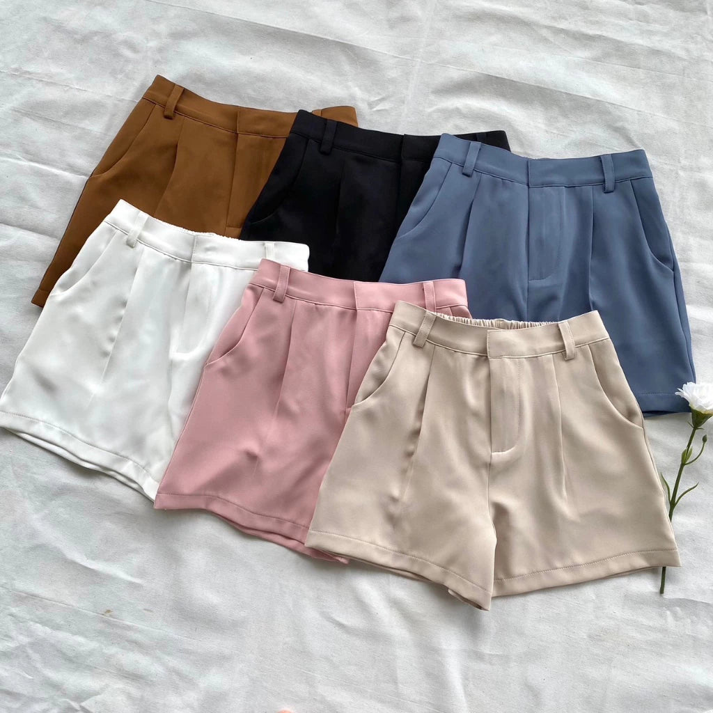 Mira Pleated Shorts