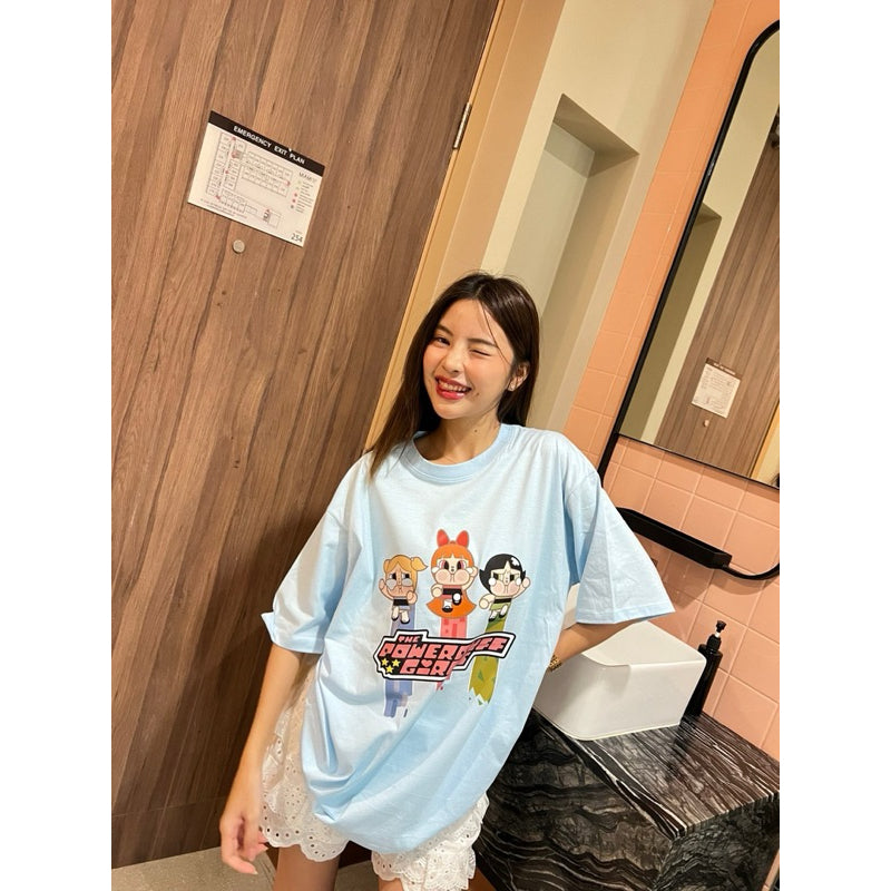 Powerpuff Girls Oversized Tee (5 Designs)