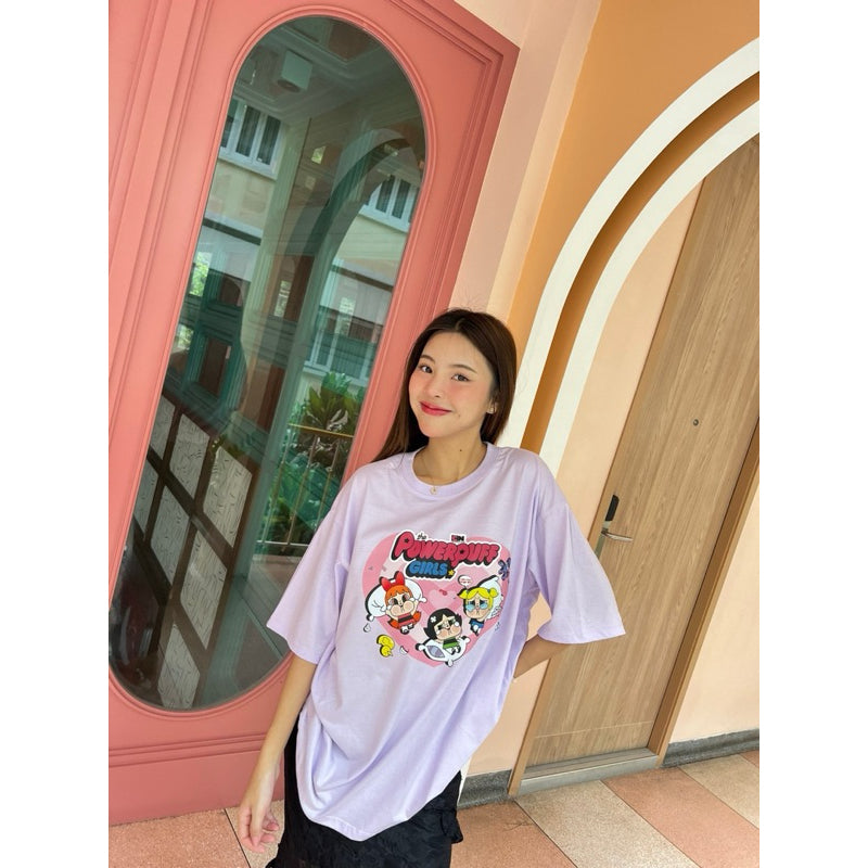 Powerpuff Girls Oversized Tee (5 Designs)