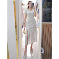 Clementine Sweetheart Lace Dress