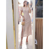 Clementine Sweetheart Lace Dress