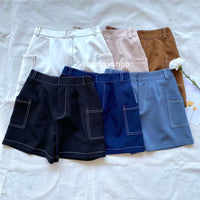 Claire Hook-Front Shorts - all colours