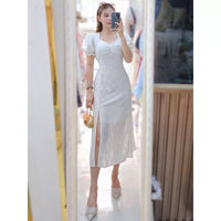 Clementine Sweetheart Lace Dress