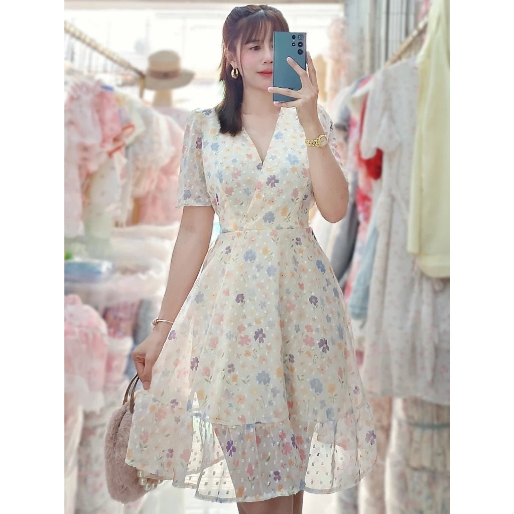 Aurelia Swiss Dot Dress (Summer)