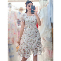 Belle Swiss Dot Dress (Winter)