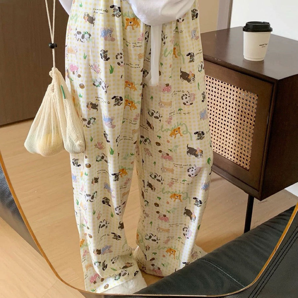 Maya Printed Lounge Pants - worn
