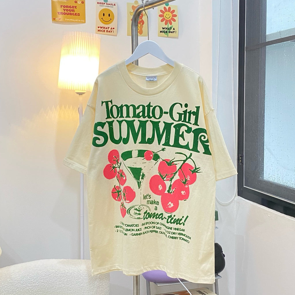 Tomato Girl Vintage Graphic Tee