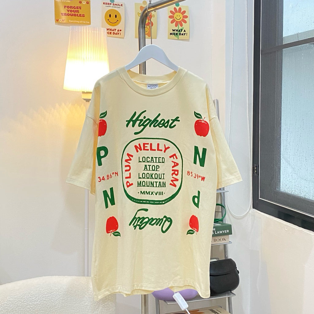 Nelly Apple Vintage Graphic Tee