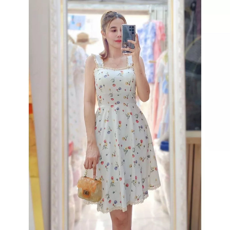 Dahlia Lace Skater Dress