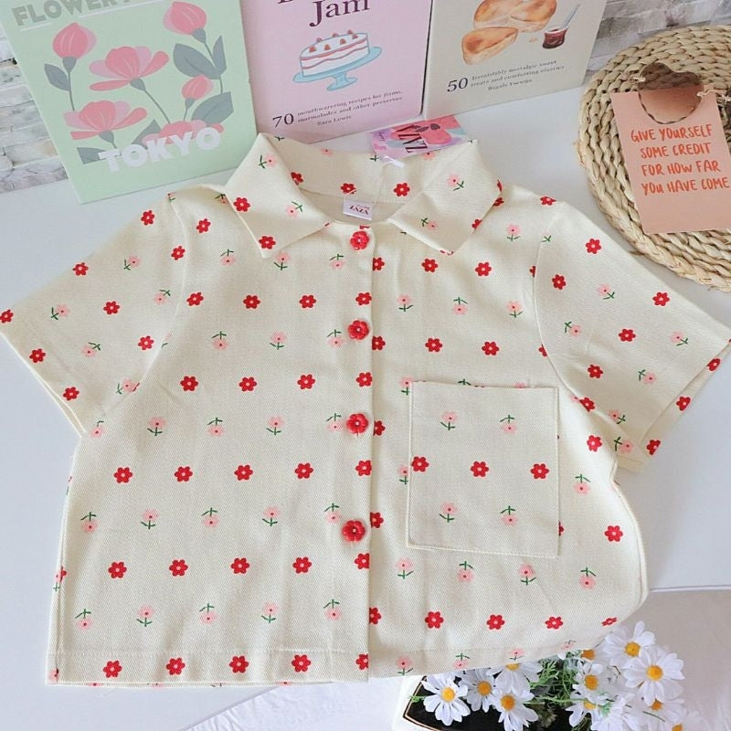Cream Floral