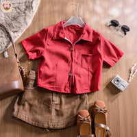 Basic Ribbon Zip Top