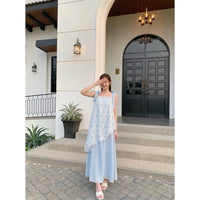 Hazel Ribbon Shoulder Dress