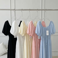 Clara Puff Sleeve Maxi Dress