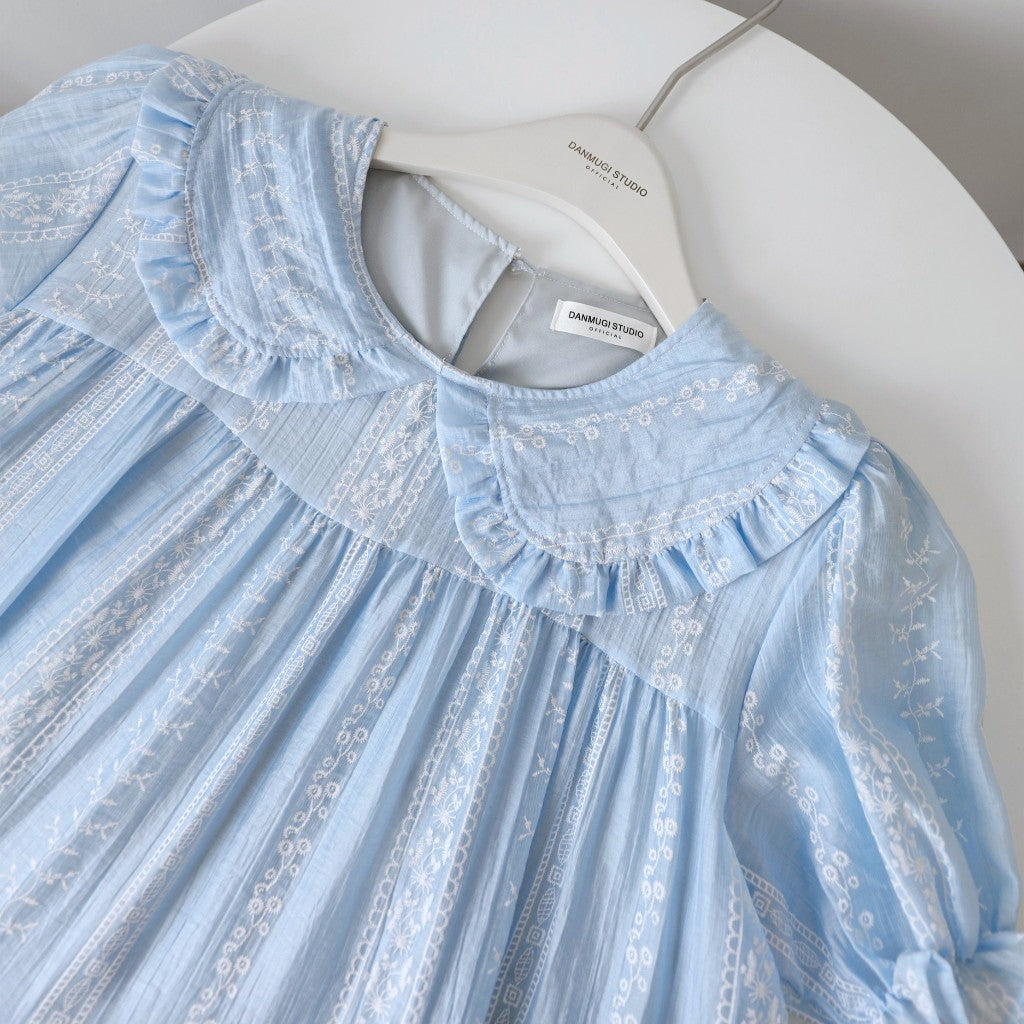 Sky Blue collar detail