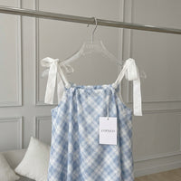 Hazel Ribbon Shoulder Dress
