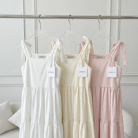 Rina Ribbon Chiffon Dress