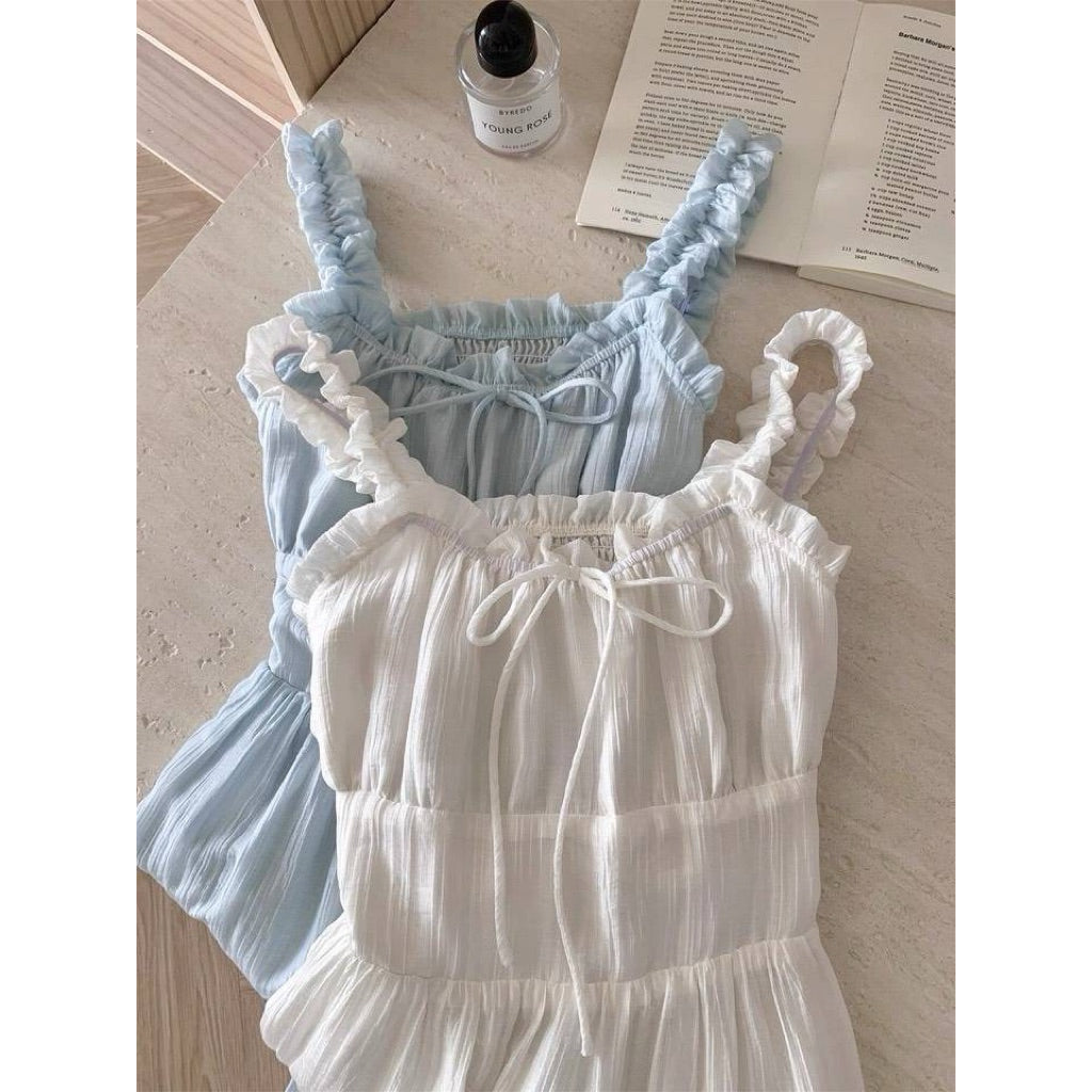 Lilly Backless Smocked Dress