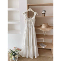 Lilly Backless Smocked Dress